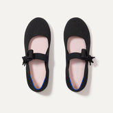 The Kids Tux Bow Mary Jane - Black