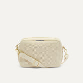 The Crossbody Camera Bag - Cream Twist Open-Knit