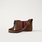 The Casual Crossbody - ReVelvet™ Cinnamon Stripe
