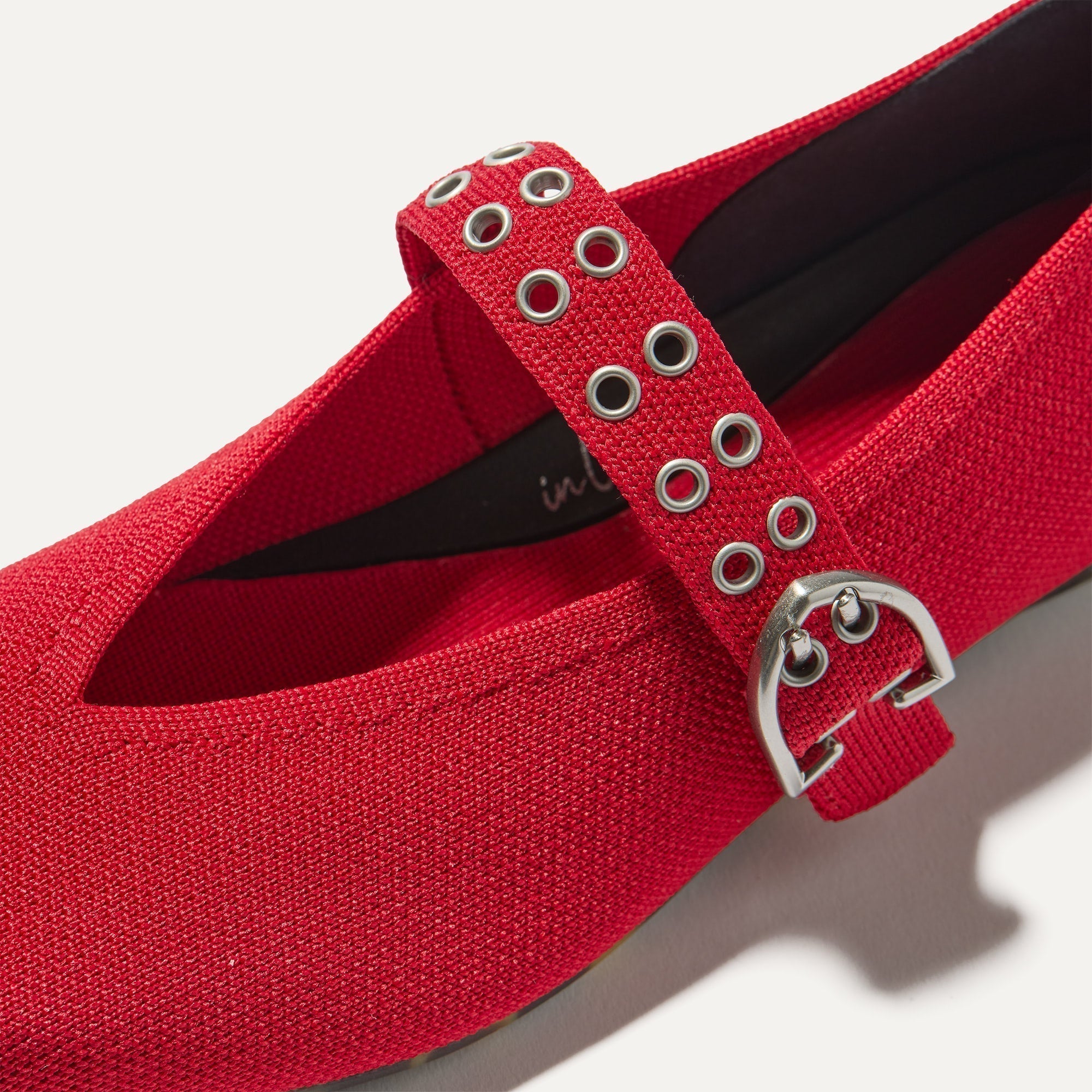 The Max Buckle Mary Jane - Cherry