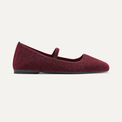 The Max Square Mary Jane - ReVelvet™ Syrah