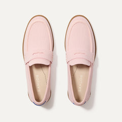 The Penny Loafer - Light Pink