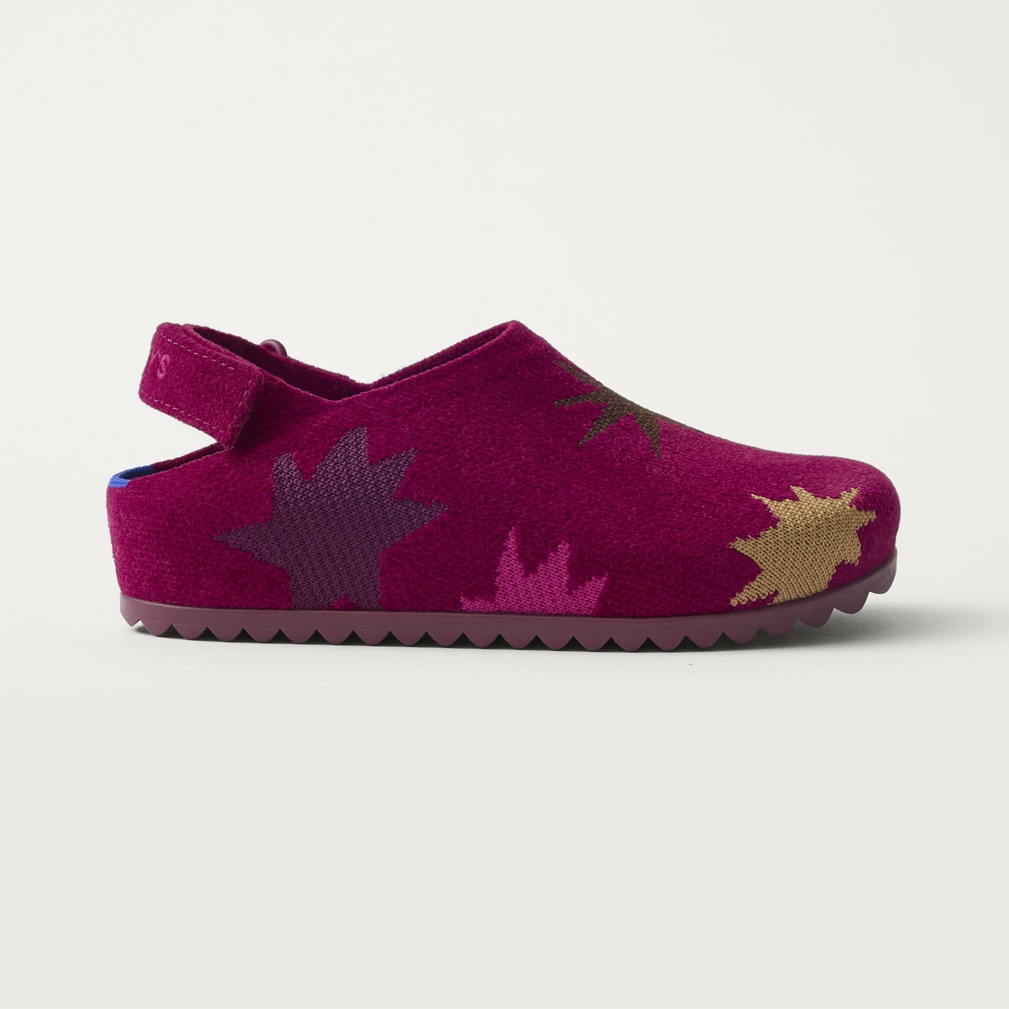 The Kids Clog - ReVelvet™ Fuchsia Burst
