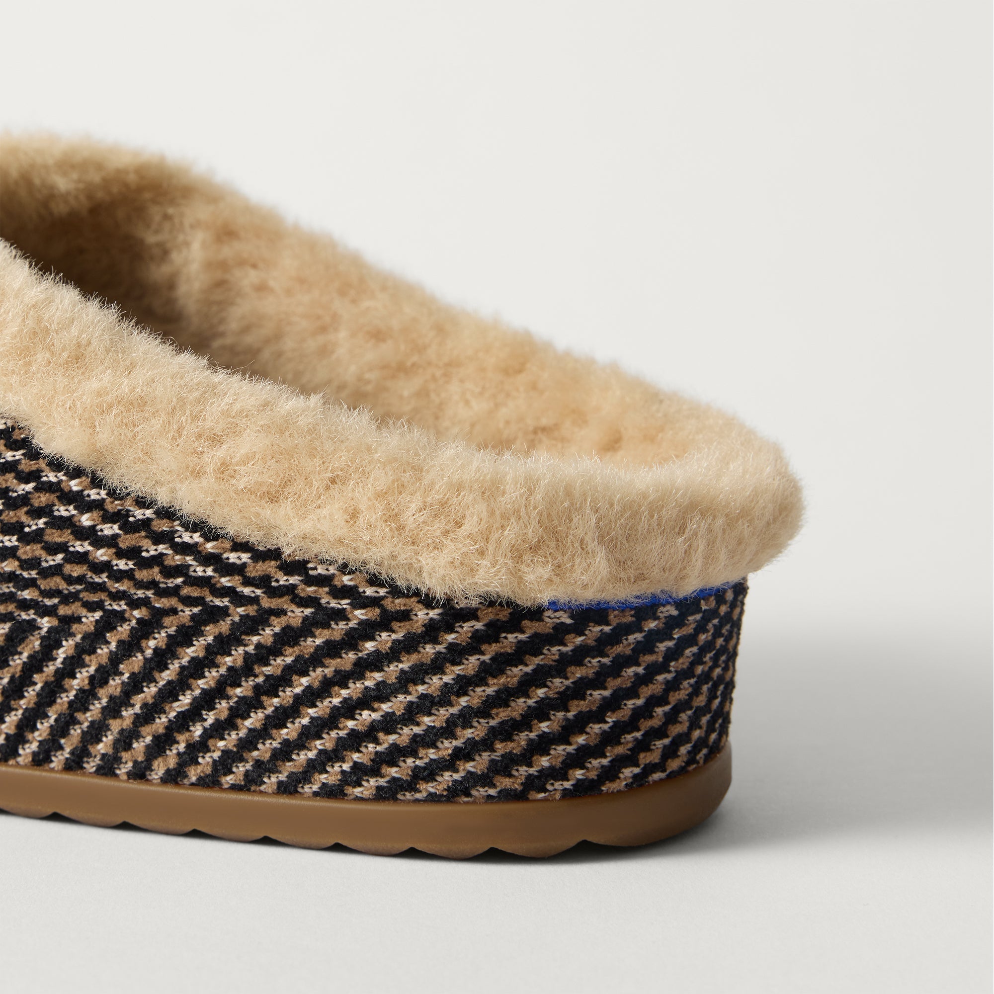 The Après Clog - ReVelvet™ Slate Herringbone