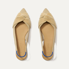 The Twist Point Slingback